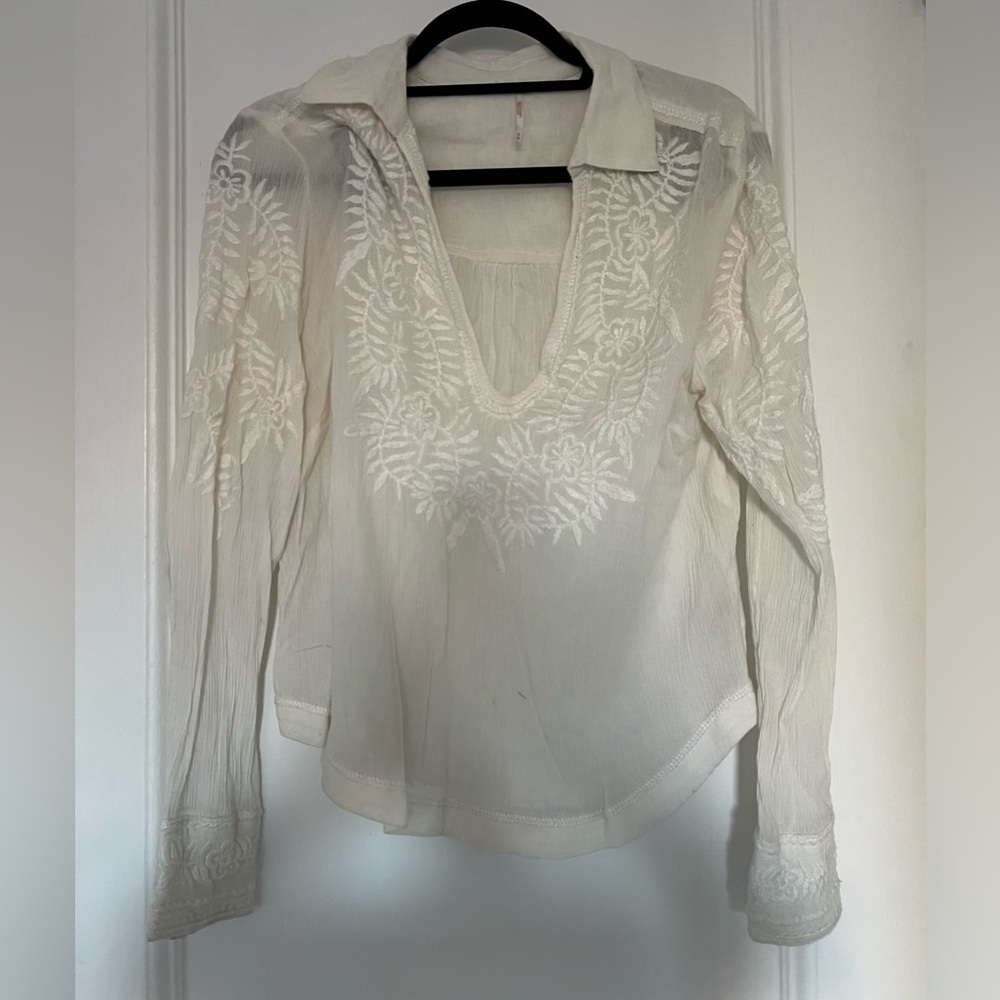 Free People Long Sleeve shirt